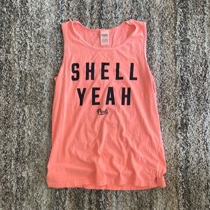Shell Yeah PINK! Tank/Coverup